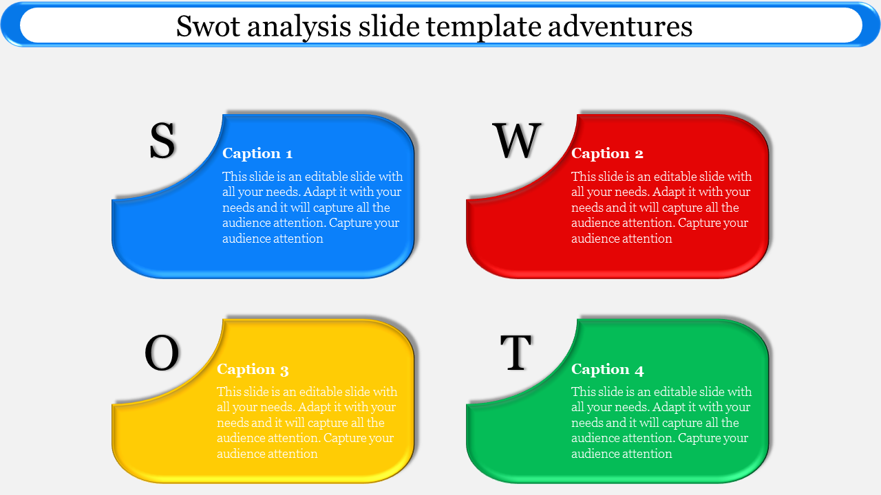 swot analysis slide template-Swot analysis slide template adventures